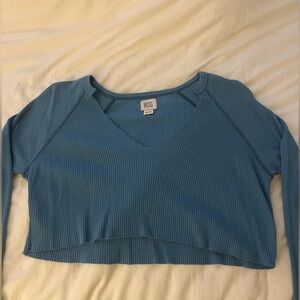 urban outfitters oversized crop top off the shoulder